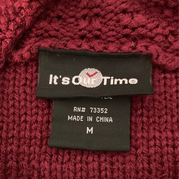 Our Time Cowl Neck Sweater - Med - EUC - Picture 11 of 12
